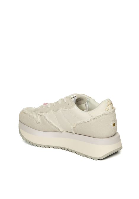 White stargirl sneaker SUN 68 | Z35216STARGIRL-31